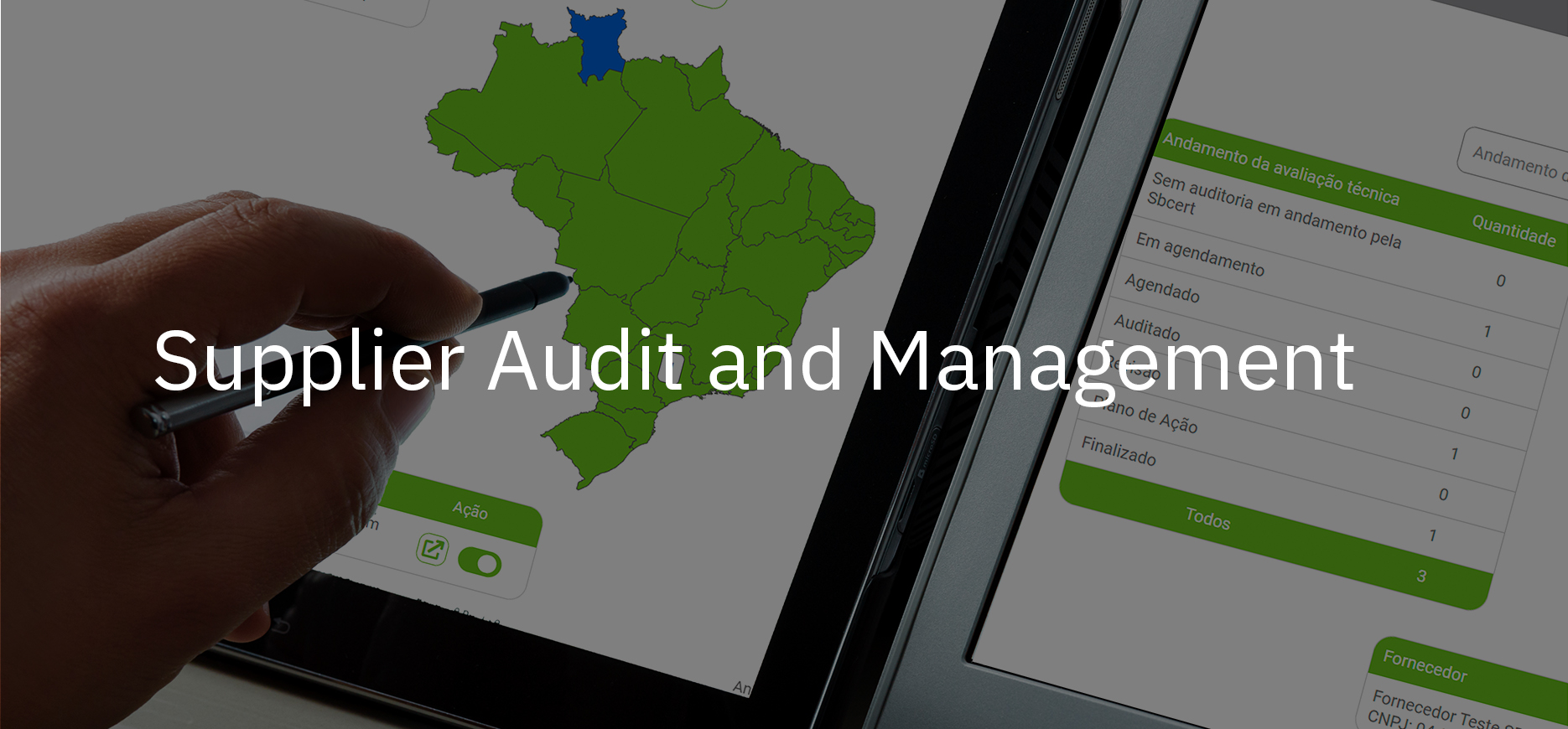 supplier audit and